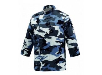 Unisex Σακάκι Σέφ με Κούμπωμα Τρουκ και Αεριζόμενη Πλάτη