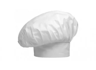 Σκούφος Σεφ με Velcro Άσπρος