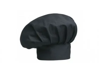 Σκούφος Σεφ με Velcro Μαύρος