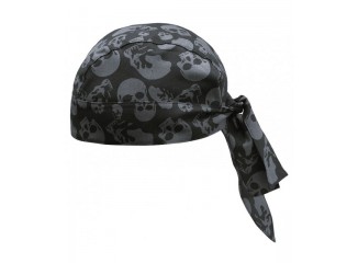 Μπαντάνα Σεφ 100% Βαμβάκι με Σχέδια Skulls