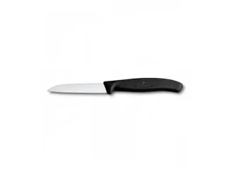 Μαχαίρι κουζίνας 8 εκατ., ίσιο Μαύρο Victorinox