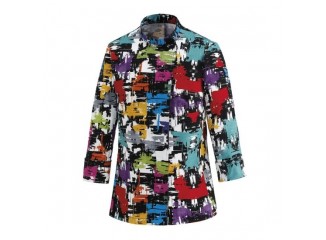 Γυναικείο σακάκι σεφ με Κούμπωμα Τρουκ