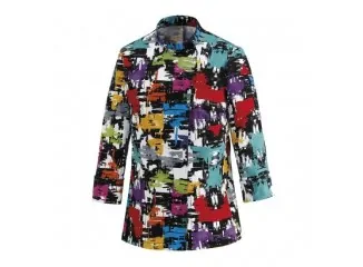 Γυναικείο σακάκι σεφ με Κούμπωμα Τρουκ