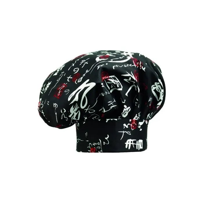 Σκούφος Σεφ με velcro 100% Βαμβάκι Σχέδιο Jap