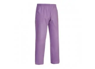 Ιατρικό Παντελόνι σε Λιλά Χρώμα με Κορδόνι Μέσης & Τσέπες στο Πλάι