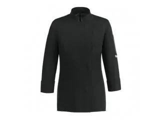 Γυναικείο Σακάκι Σεφ με Αεριζόμενη Πλάτη και Κούμπωμα Τρουκ