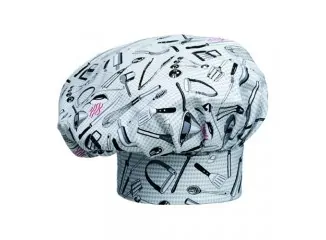 Σκούφος Μαγείρων & Σεφ με Μοτίβο Chefwear