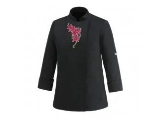 Γυναικείο Σακάκι Σεφ και Μαγείρων με Τρουκ Κούμπωμα