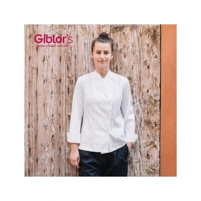 Γυναικείο Σακάκι Σεφ Slim Fit Πολυεστέρας - Βαμβάκι Giblor's