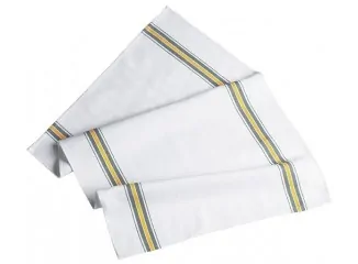 Αξεσουάρ για Σεφ Πετσέτα Κουζίνας Άσπρη με Ρίγες