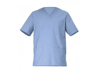 Κοντομάνικη Μπλούζα Giblor 100% Βαμβακερή Γαλάζια