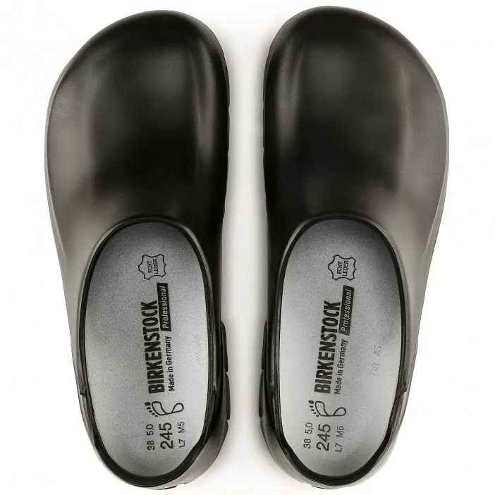 Σαμπό Birkenstock A640 Μαύρο Ασφαλείας με Προστατευτικό στα Δάκτυλα Πιστοποιημένο