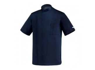 Σακακι Μπλε με Κοντό Μανίκι για Σέφ με Τρουκ