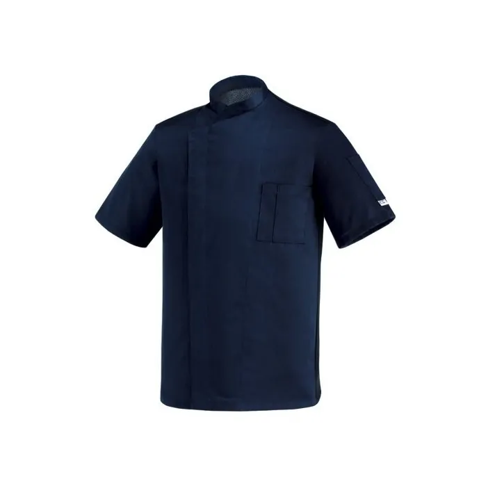 Σακακι Μπλε με Κοντό Μανίκι για Σέφ με Τρουκ