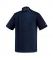 Σακακι μπλε με κοντό μανίκι για σέφ με τρουκ, αεριζόμενη πλάτη Ego Chef