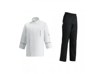 Σετ Στολή Σεφ Μαύρο - Λευκό