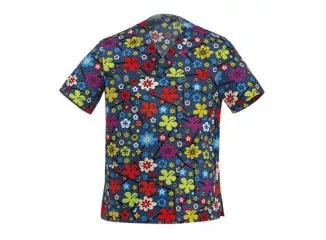 Κοντομάνικη Μπλούζα Egochef Σχέδιο Daisy 100% Βαμβάκι Ego Chef