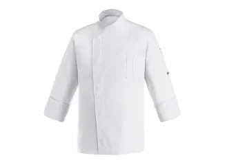 Σακάκι Σεφ με Αεριζόμενη Μασχάλη Βαμβάκι - Πολυεστέρας Egochef Λευκό Ego Chef