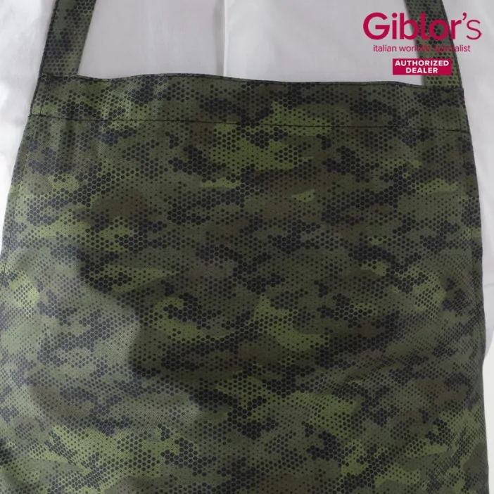 Ποδιά Σεφ  Paris Πράσινη 100% Βαμβάκι