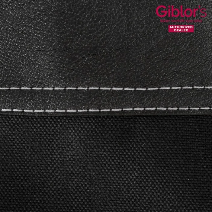 Ποδιά Σεφ  Utah Μαύρη Πολυεστέρας - Βαμβάκι