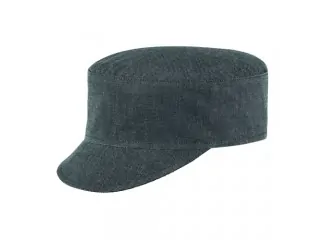 Καπελάκι Σεφ Μαύρο Ριγέ με velcro