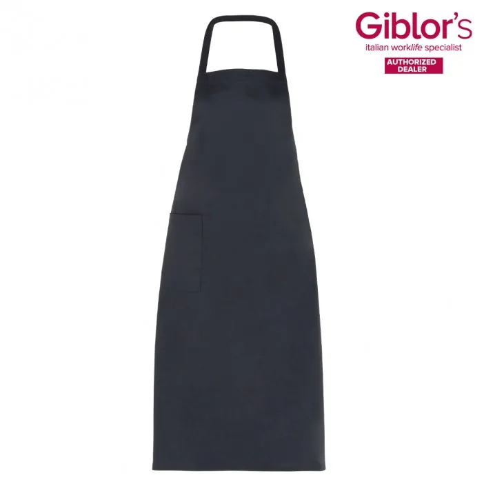 Ποδιά Σεφ  Ancona Μαύρη Πολυεστέρας - Βαμβάκι