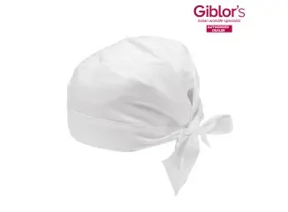 Μπαντάνα Εργασίας Giblors Λευκή Πολυεστέρας - Βαμβάκι