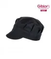 Giblors Καπελάκι Σεφ JERRY με Ρυθμιζόμενο Λάστιχο Μαύρο