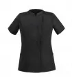 Γυναικείο Σακάκι Σεφ Allesia Κοντό Μανίκι Πολυεστέρας Βαμβάκι Μαύρο Ego Chef
