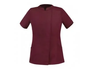 Γυναικείο Σακάκι Σεφ Allesia Κοντό Μανίκι Πολυεστέρας Βαμβάκι Μπορντό Ego Chef