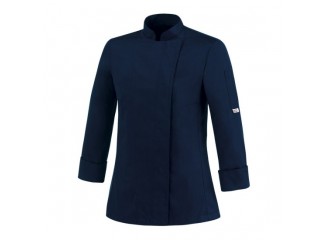 Γυναικείο Σακάκι Εργασίας EgoChef Πολυεστέρας - Βαμβάκι Μπλε Ego Chef