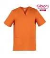 Κοντομάνικη Μπλούζα Jason Giblors 100% Βαμβάκι Πορτοκαλί