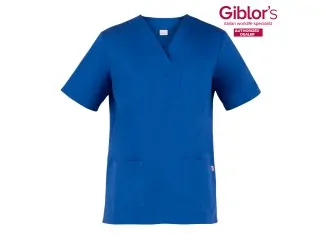 Κοντομάνικη Μπλούζα Jason Giblors 100% Βαμβάκι Μπλε