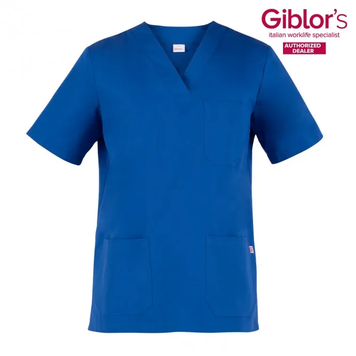 Κοντομάνικη Μπλούζα Jason Giblors 100% Βαμβάκι Μπλε