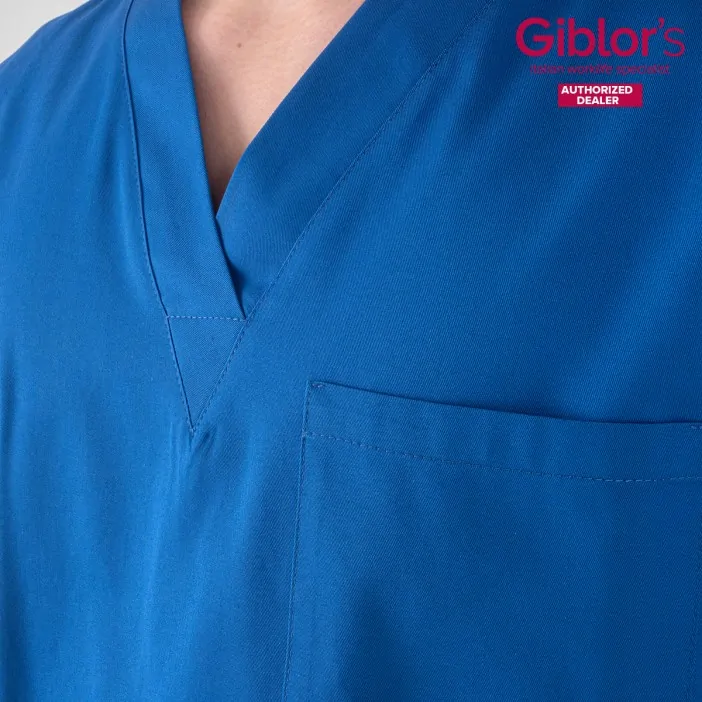 Κοντομάνικη Μπλούζα Jason Giblors 100% Βαμβάκι Μπλε