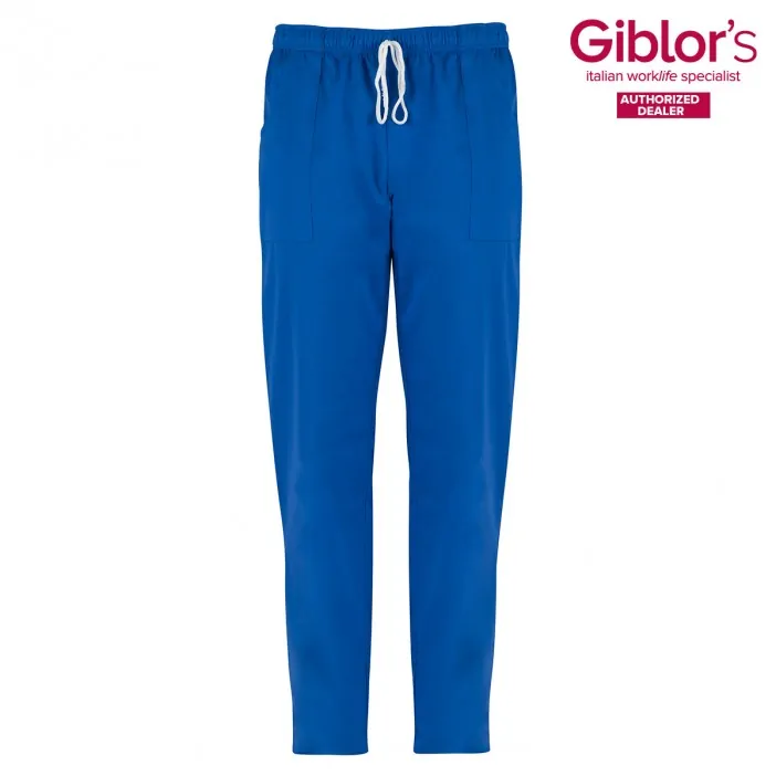 Giblors Παντελόνι Εργασίας PITAGORA 100% Βαμβακερό Μπλε