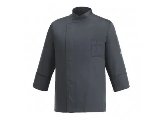 Σακάκι Σεφ με Αεριζόμενη Μασχάλη Βαμβάκι - Πολυεστέρας Egochef Γκρι Ego Chef
