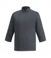 Σακάκι Σεφ με Αεριζόμενη Μασχάλη Βαμβάκι - Πολυεστέρας Egochef Γκρι Ego Chef