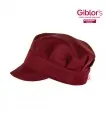 Giblors Καπελάκι Σεφ JERRY με Ρυθμιζόμενο Λάστιχο Μπορντό