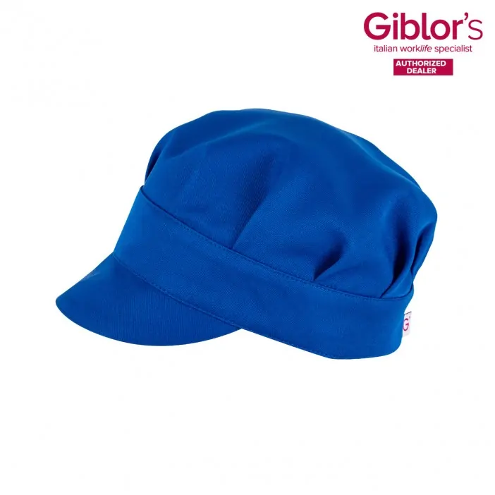 Giblors Καπελάκι Σεφ JERRY με Ρυθμιζόμενο Λάστιχο Μπλε