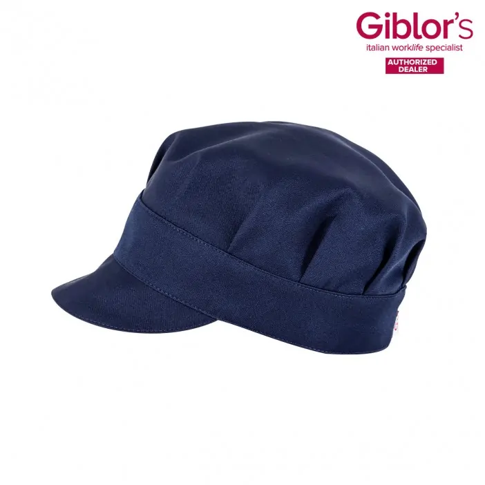 Giblors Καπελάκι Σεφ JERRY με Ρυθμιζόμενο Λάστιχο Μπλε Navy