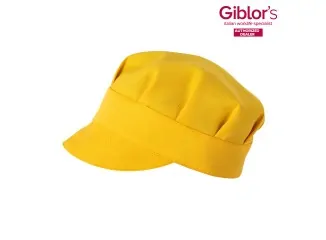Giblors Καπελάκι Σεφ JERRY με Ρυθμιζόμενο Λάστιχο Κίτρινο