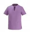 EgoChef Κοντομάνικη Μπλούζα 100% Βαμβάκι Λιλά Ego Chef