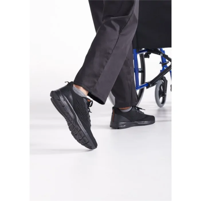 Wock BREELITE Επαγγελματικά Sneakers για Ορθοστασία Aντιολισθητικά Μαύρο