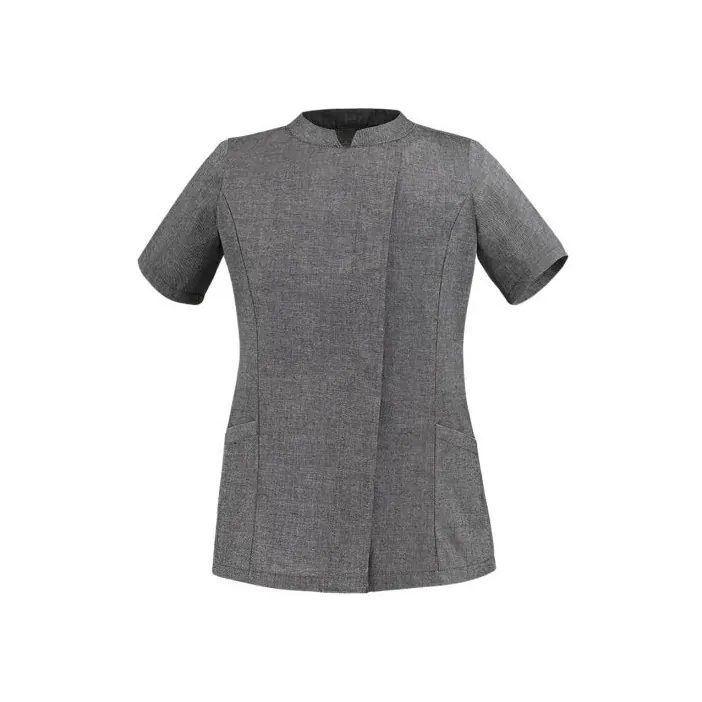 Γυναικείο Σακάκι Σεφ Allesia Κοντό Μανίκι Πολυεστέρας Βαμβάκι Grey Mix Ego Chef