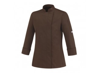 Γυναικείο Σακάκι Εργασίας EgoChef Πολυεστέρας - Βαμβάκι Καφέ Ego Chef