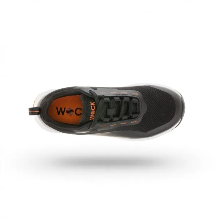 WOCK REBLAST Επαγγελματικό Sneaker με Αποσπώμενο Πέλμα Μαύρο - Λευκό