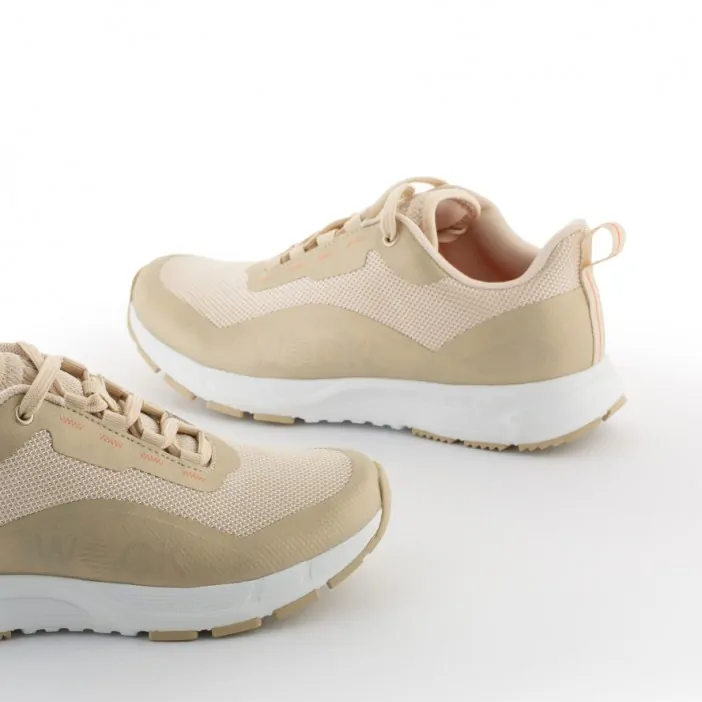 WOCK REBLAST Επαγγελματικό Sneaker με Αποσπώμενο Πέλμα Χρυσαφί