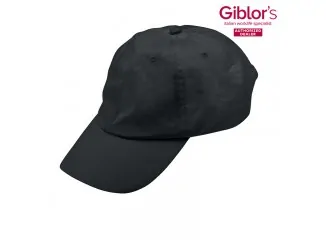 Giblors Καπέλο Baseball Μαύρο Ρυθμιζόμενο με Velcro