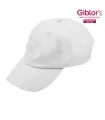 Giblors Καπέλο Baseball Λευκό Ρυθμιζόμενο με Velcro